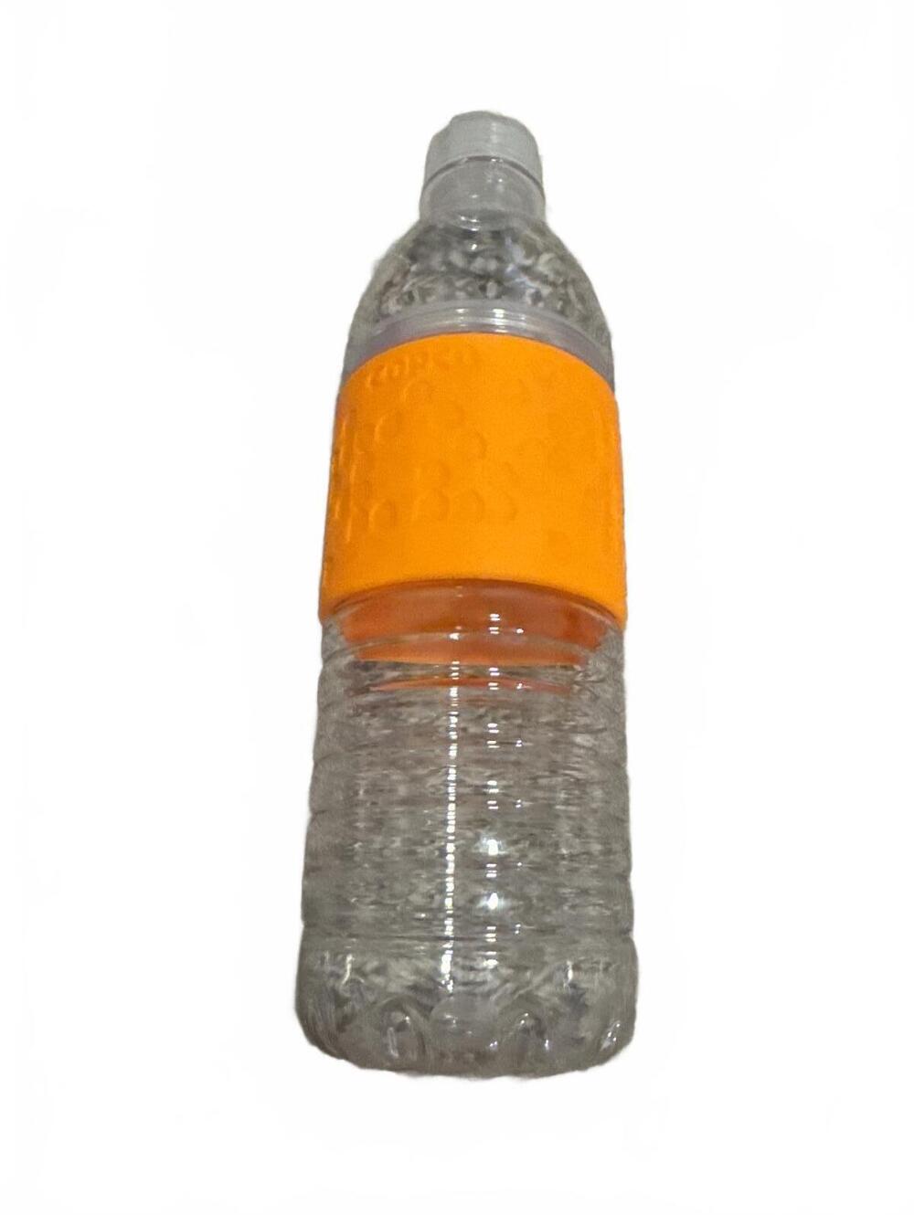 COPCO Orange Clear Plastic Water Bottle - Durable, Reusable